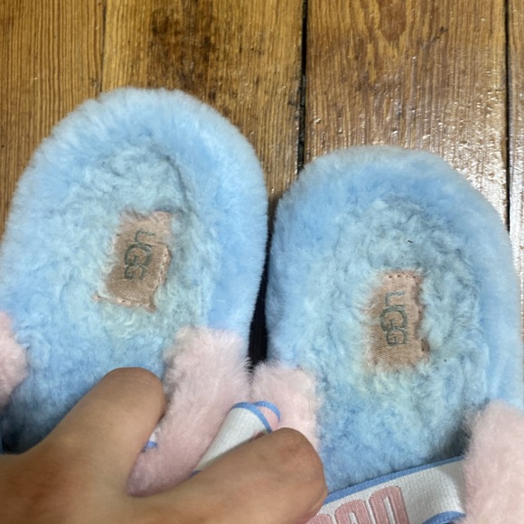 Size 9 Ugg SLING BACK SLIPPERS COTTON CANDY COLORS - Picture 8 of 8